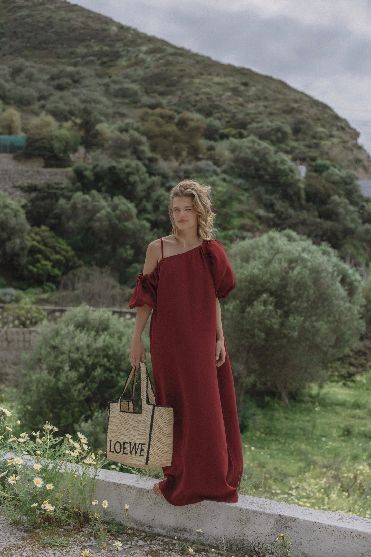 CHAMPAGNE DRESS BORDEAUX