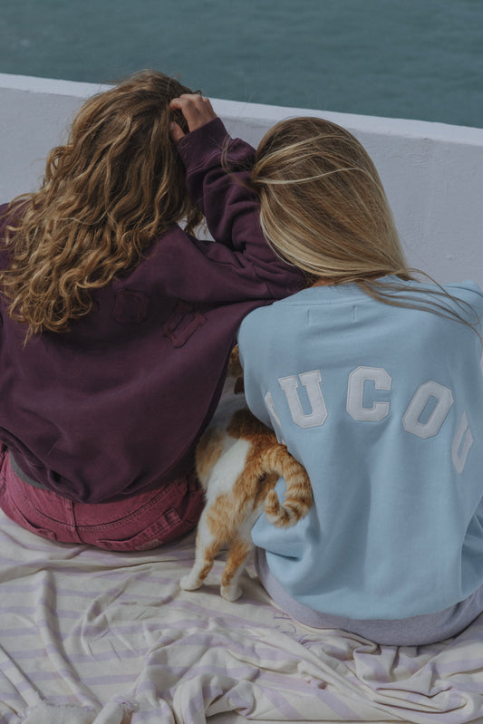 JOSEPH SWEATER AUBERGINE