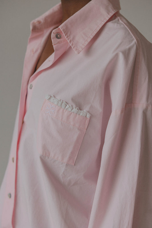 MOON BLOUSE - BABY PINK