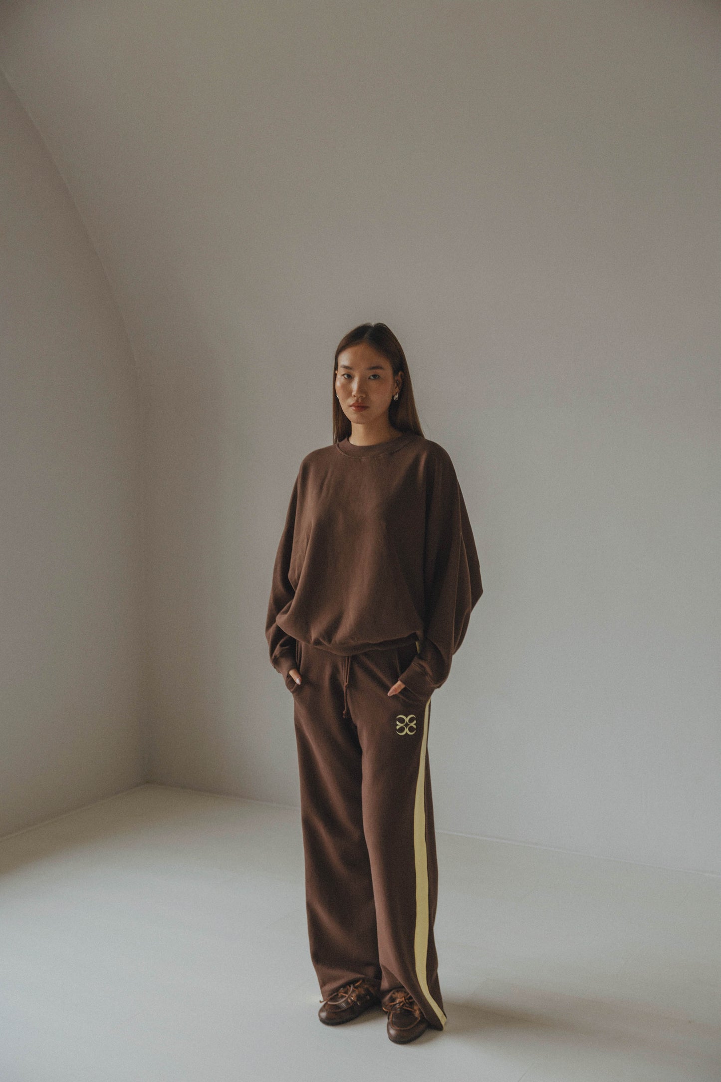 NEGRONI PANTS - BROWN YELLOW