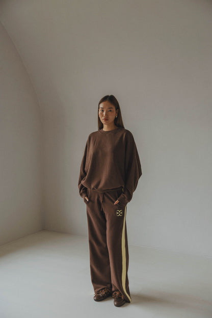 NEGRONI PANTS - BROWN YELLOW