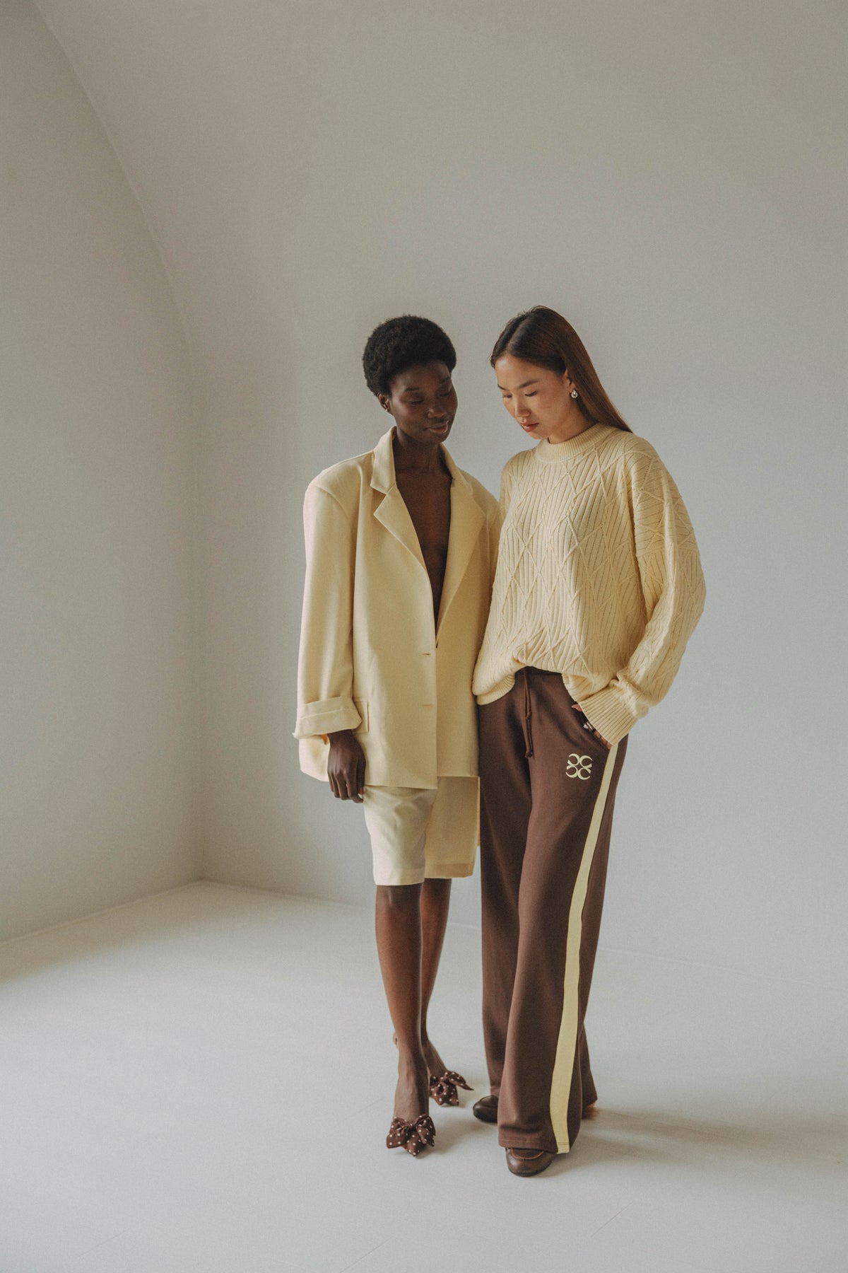 NEGRONI PANTS - BROWN YELLOW