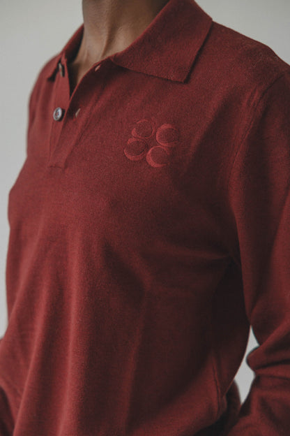 AFTERGLOW POLO - BORDEAUX