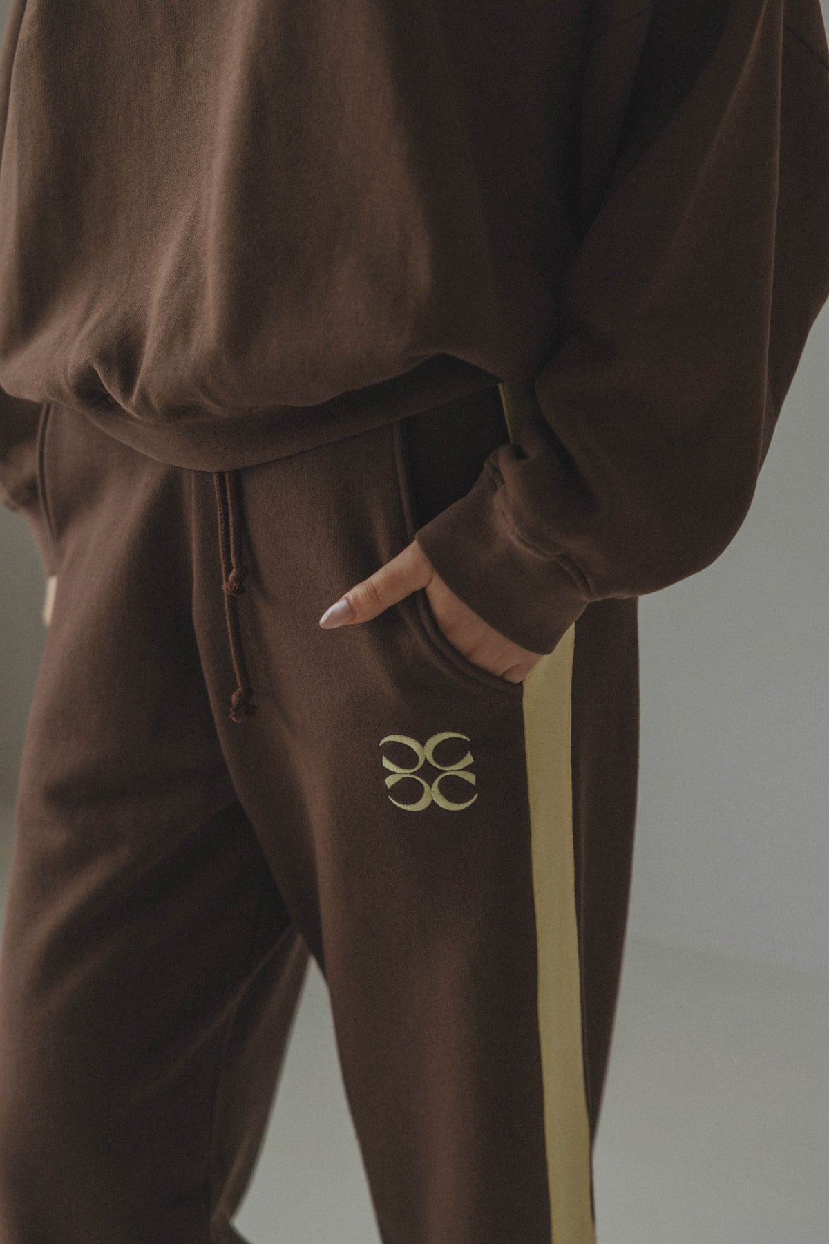 NEGRONI PANTS - BROWN YELLOW