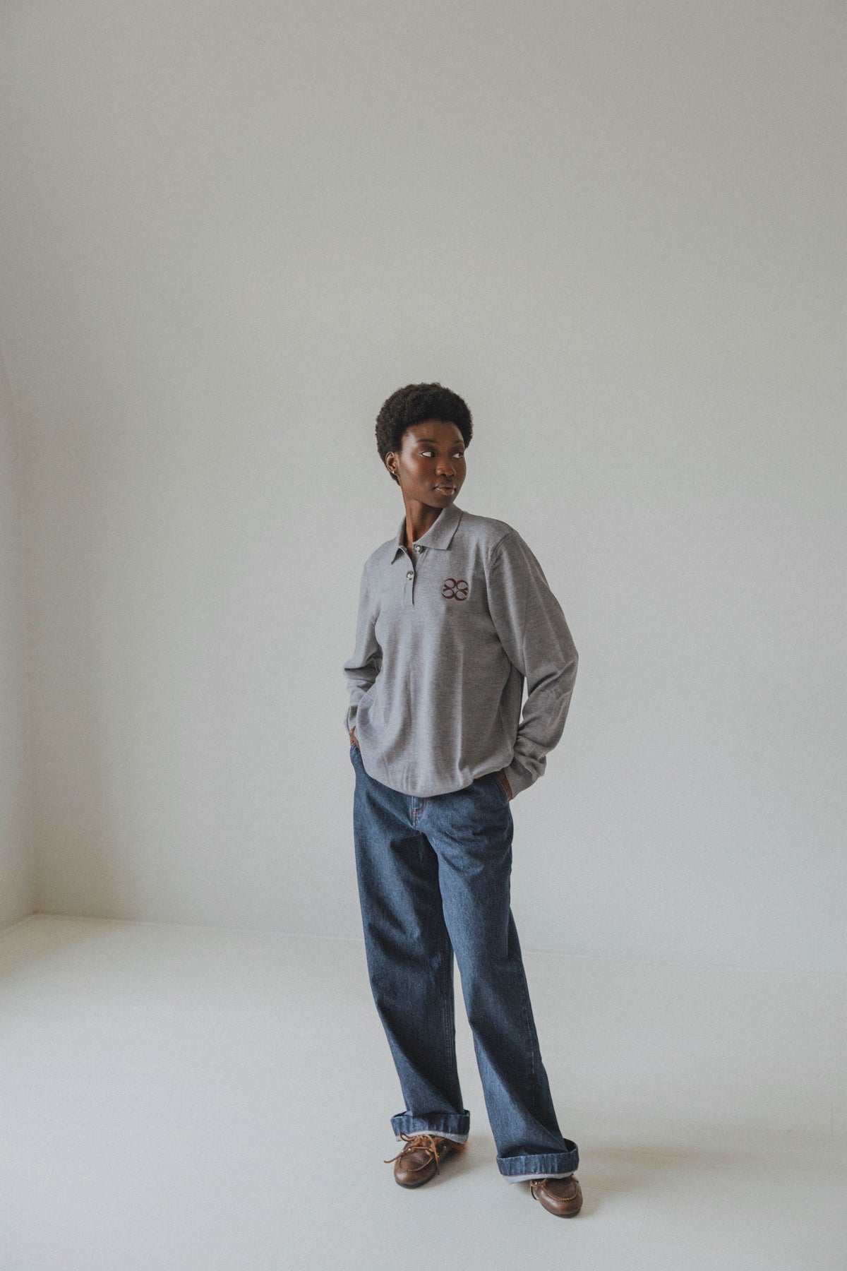 AFTERGLOW POLO - GREY