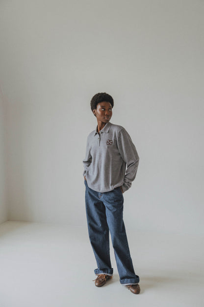 AFTERGLOW POLO - GREY