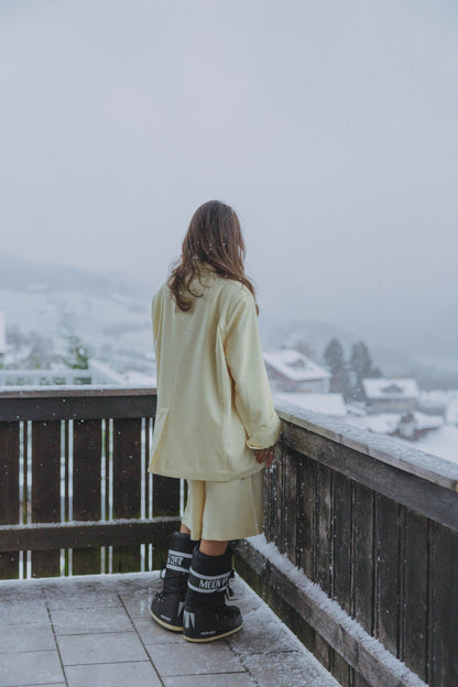 RAFFA BLAZER - BUTTER YELLOW