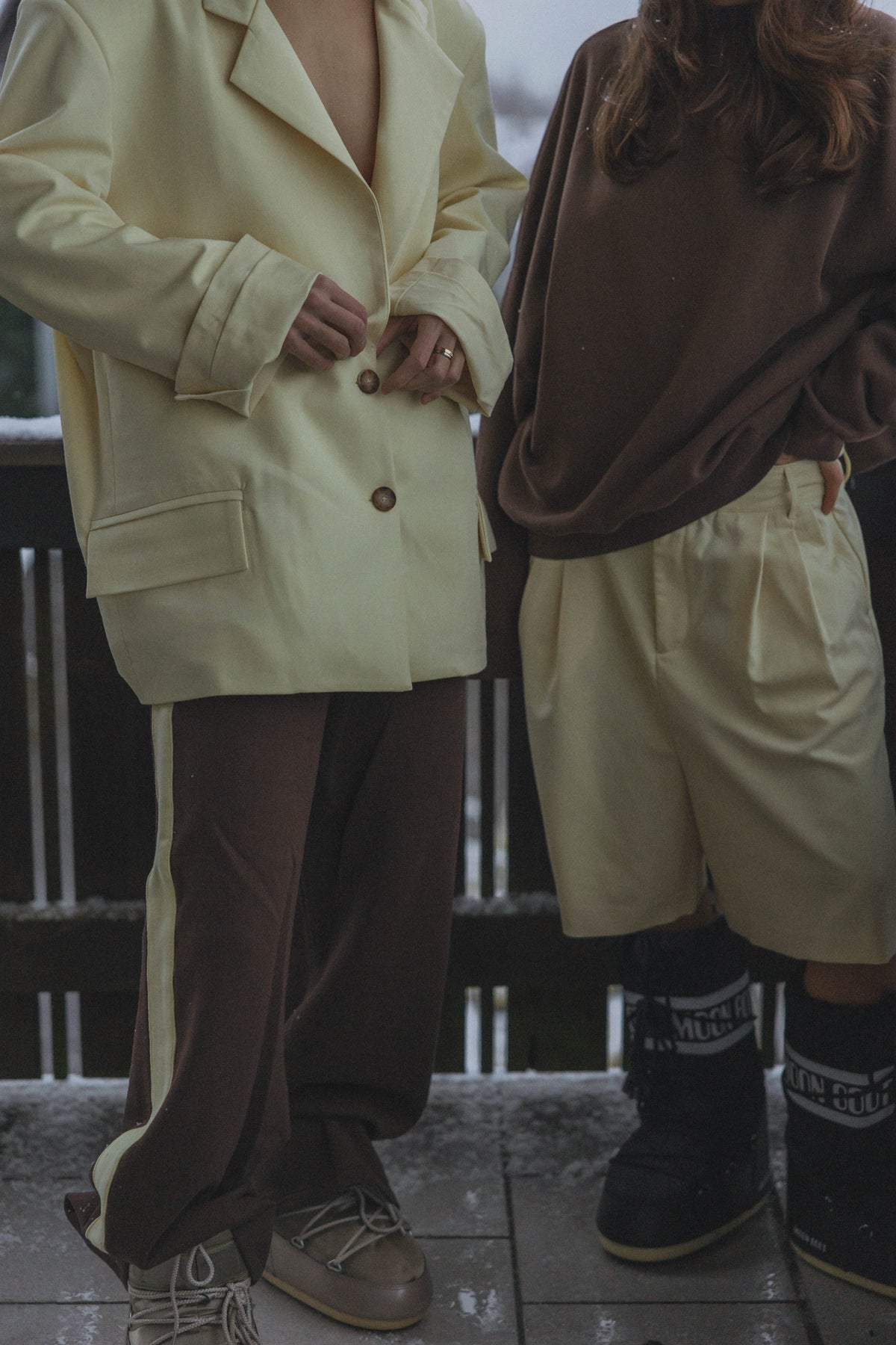 RAFFA BLAZER - BUTTER YELLOW