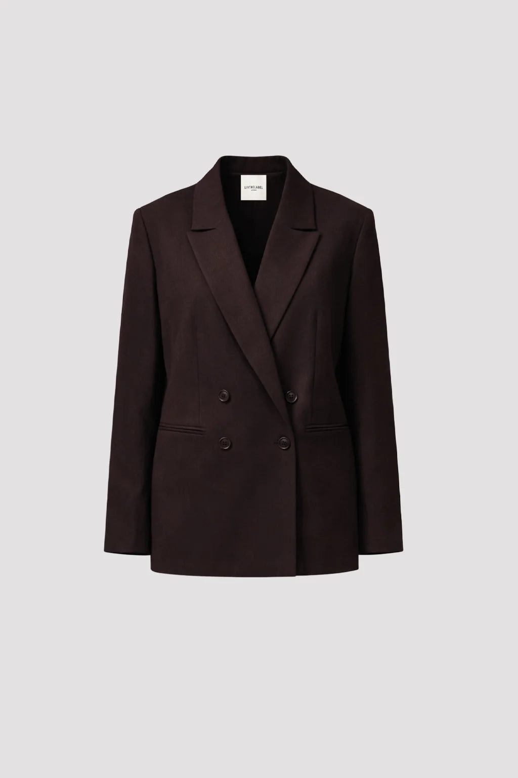 INDY BLAZER - DARK BROWN