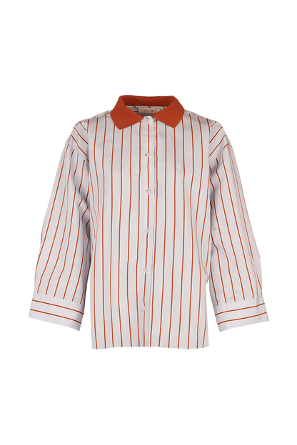 ZENITH BLOUSE TERRACOTTA MIX
