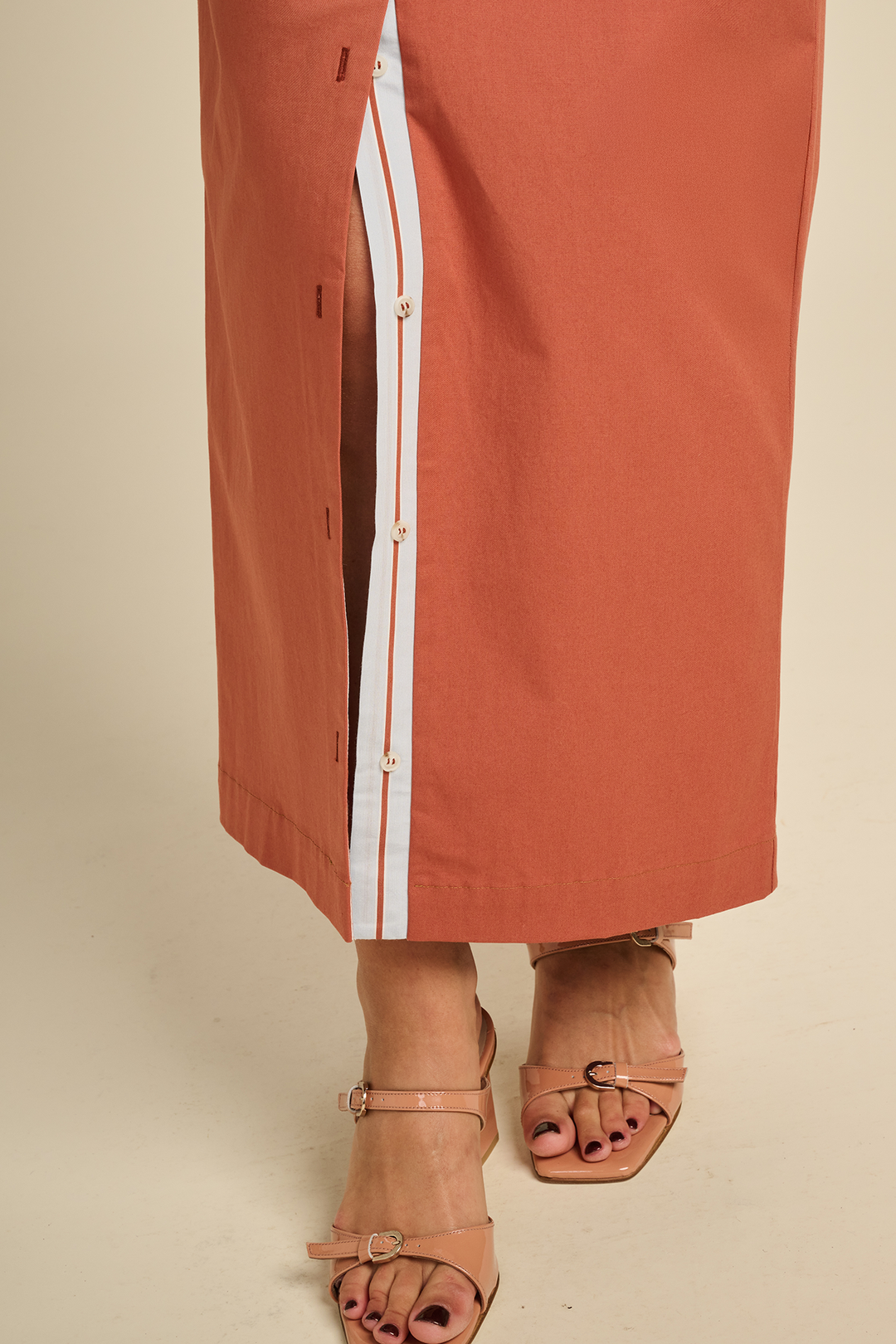 SOLACE SKIRT TERRACOTTA
