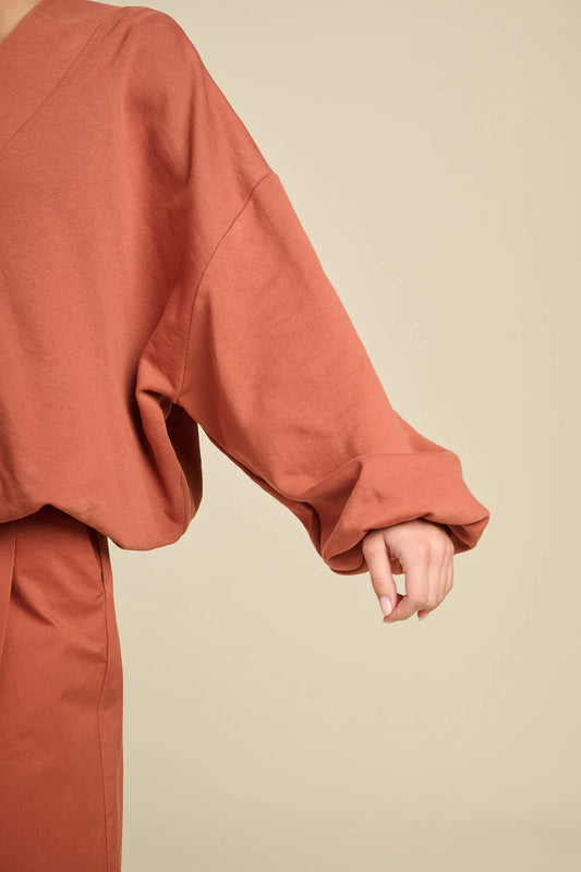 TRANQUIL SWEATER TERRACOTTA
