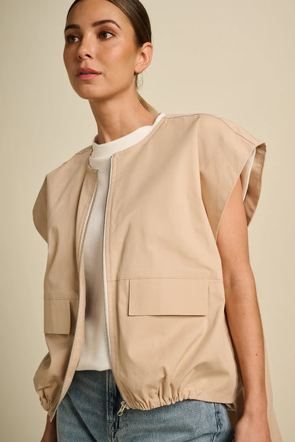 ECLIPSE VEST BEIGE