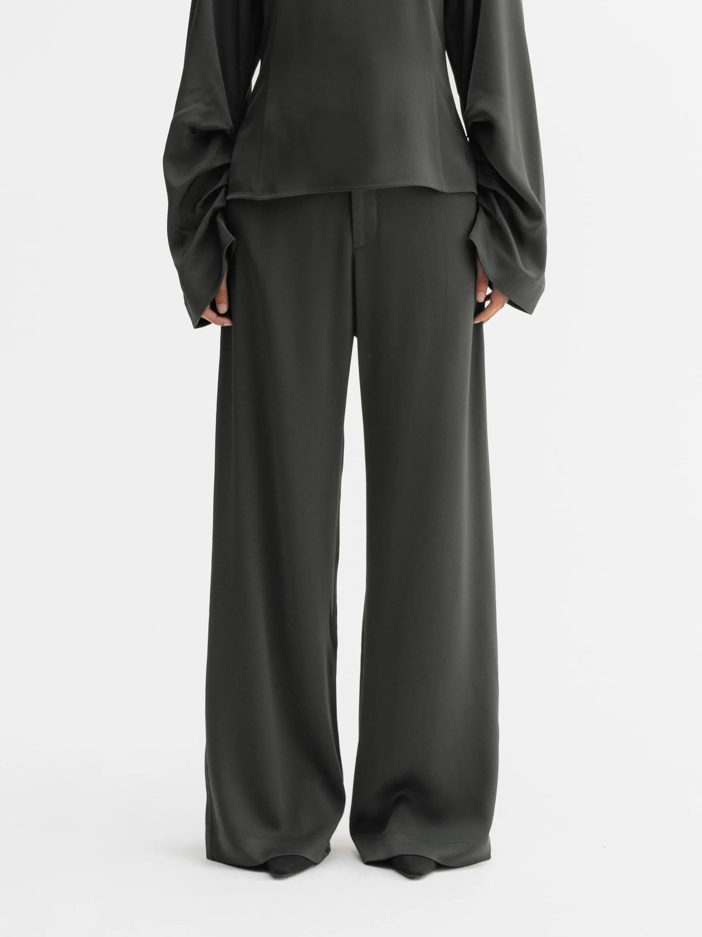 MILA TROUSERS - WOOD