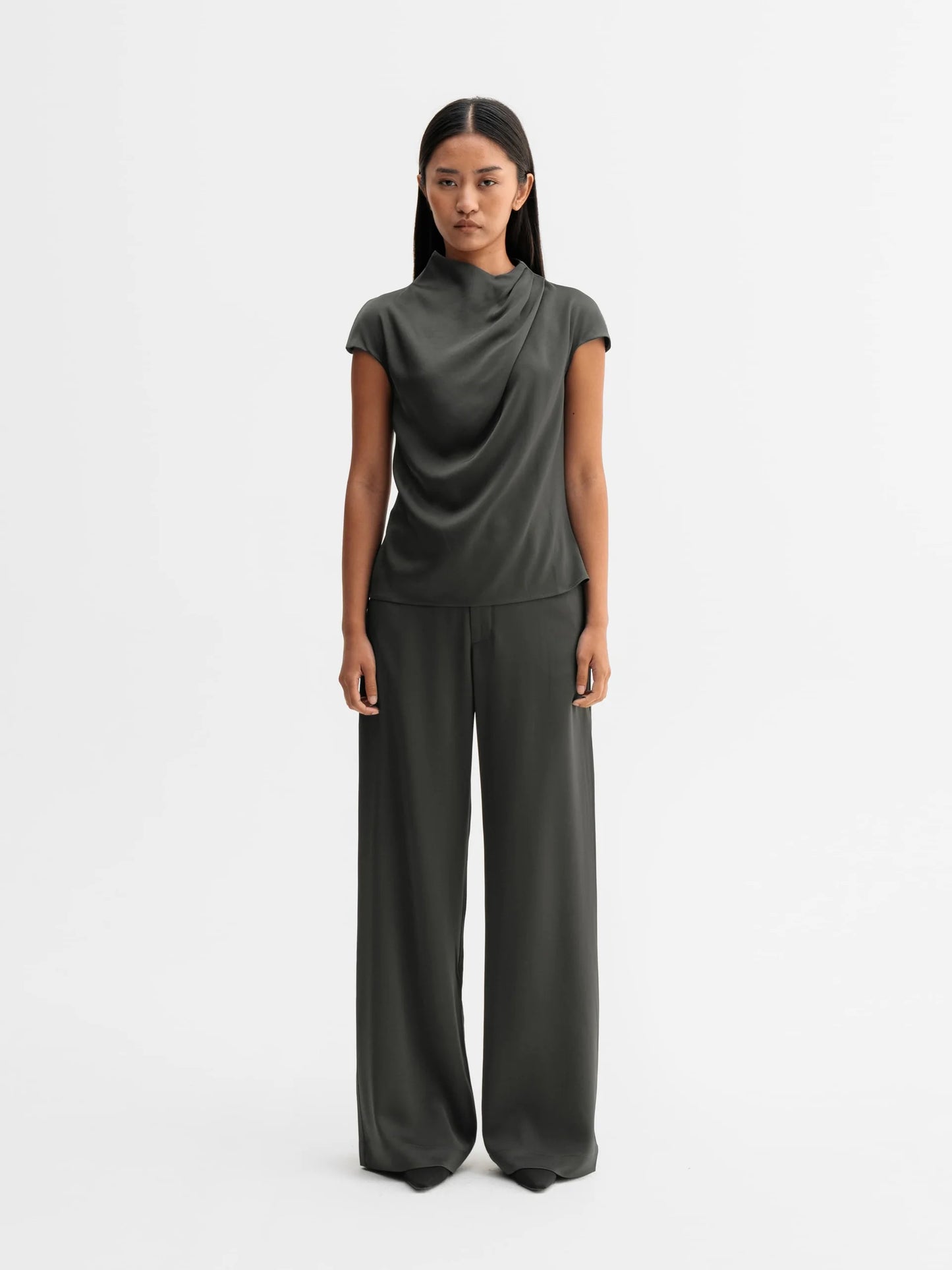 MILA TROUSERS - WOOD