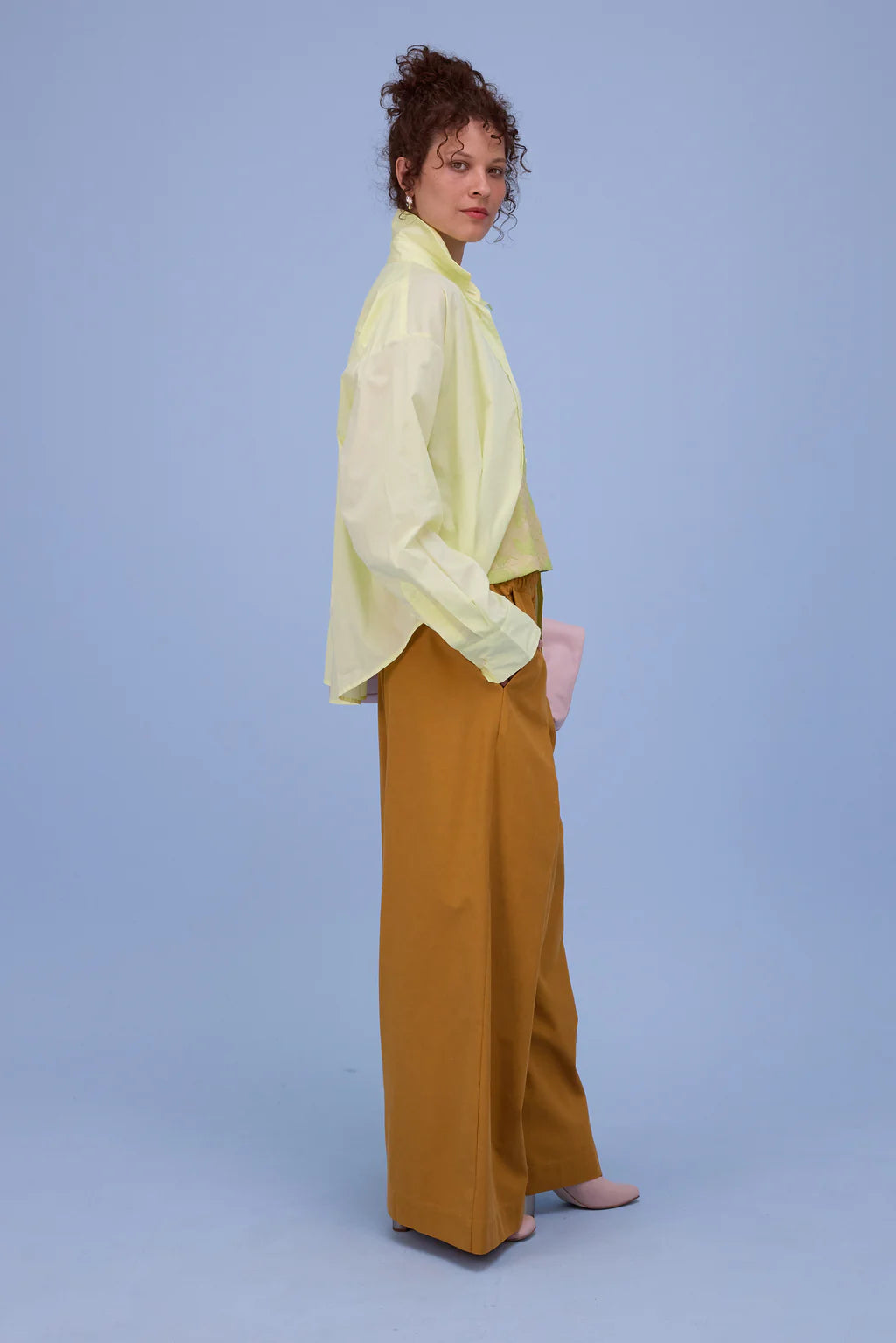 HERMINE HEMD TENDER YELLOW