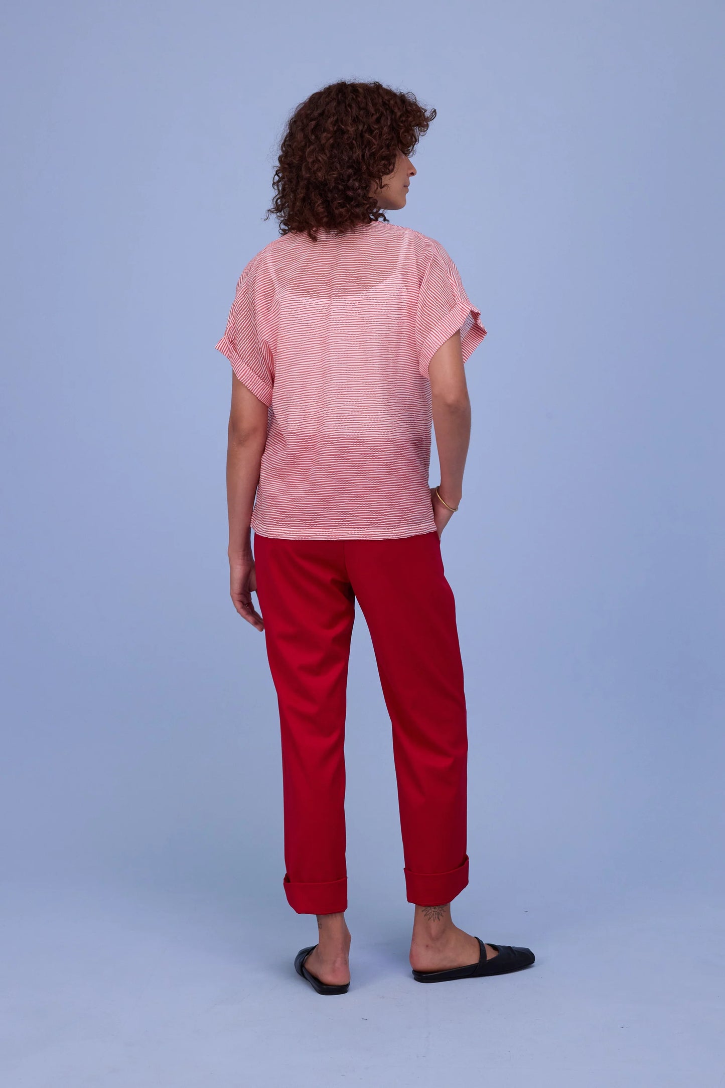 FARO BLOUSE RED