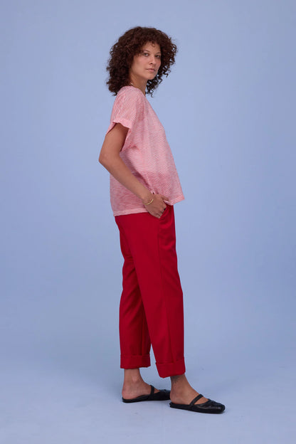 FARO BLOUSE RED