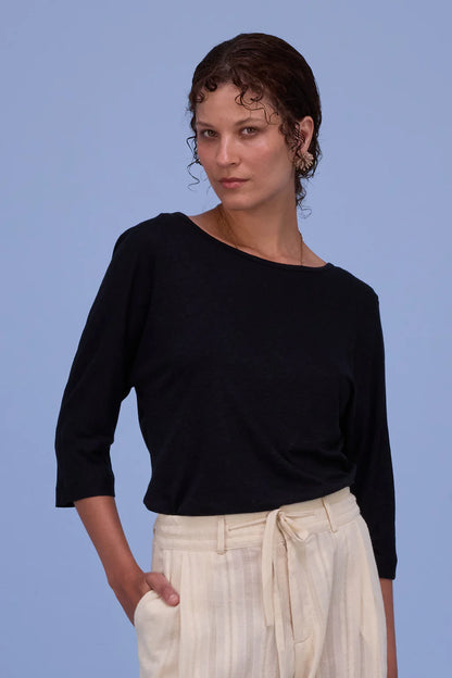 ILANA T-SHIRT ZWART