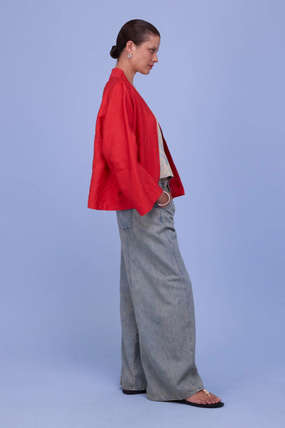 FLENN KIMONO FIESTA RED SANTOSO