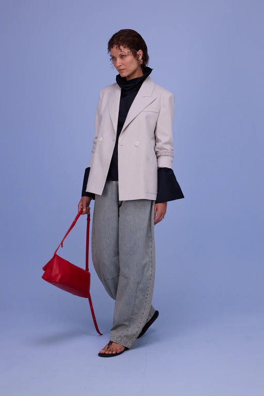 DAVOS BLAZER SOFT GREY