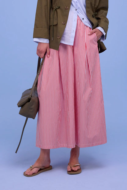 FIEKE ROK RED STRIPES