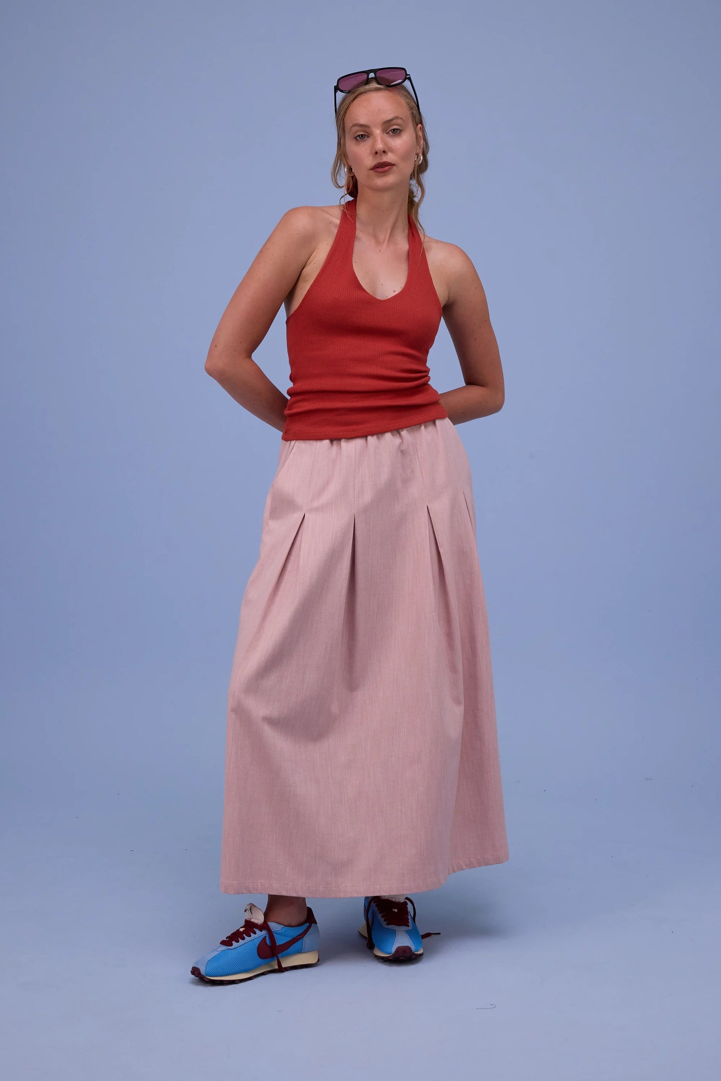 FIEKE ROK SOFT ROSE