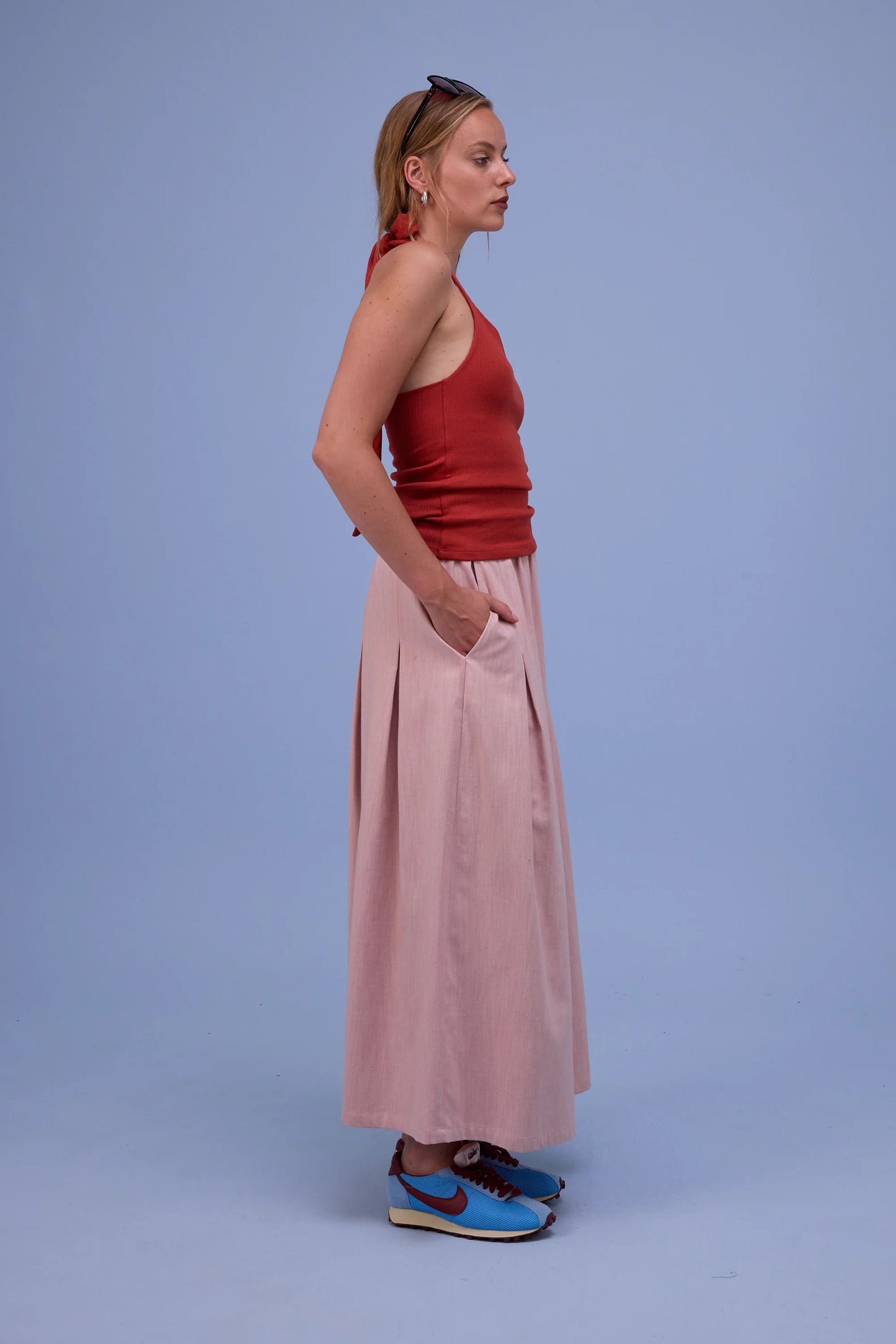 FIEKE ROK SOFT ROSE