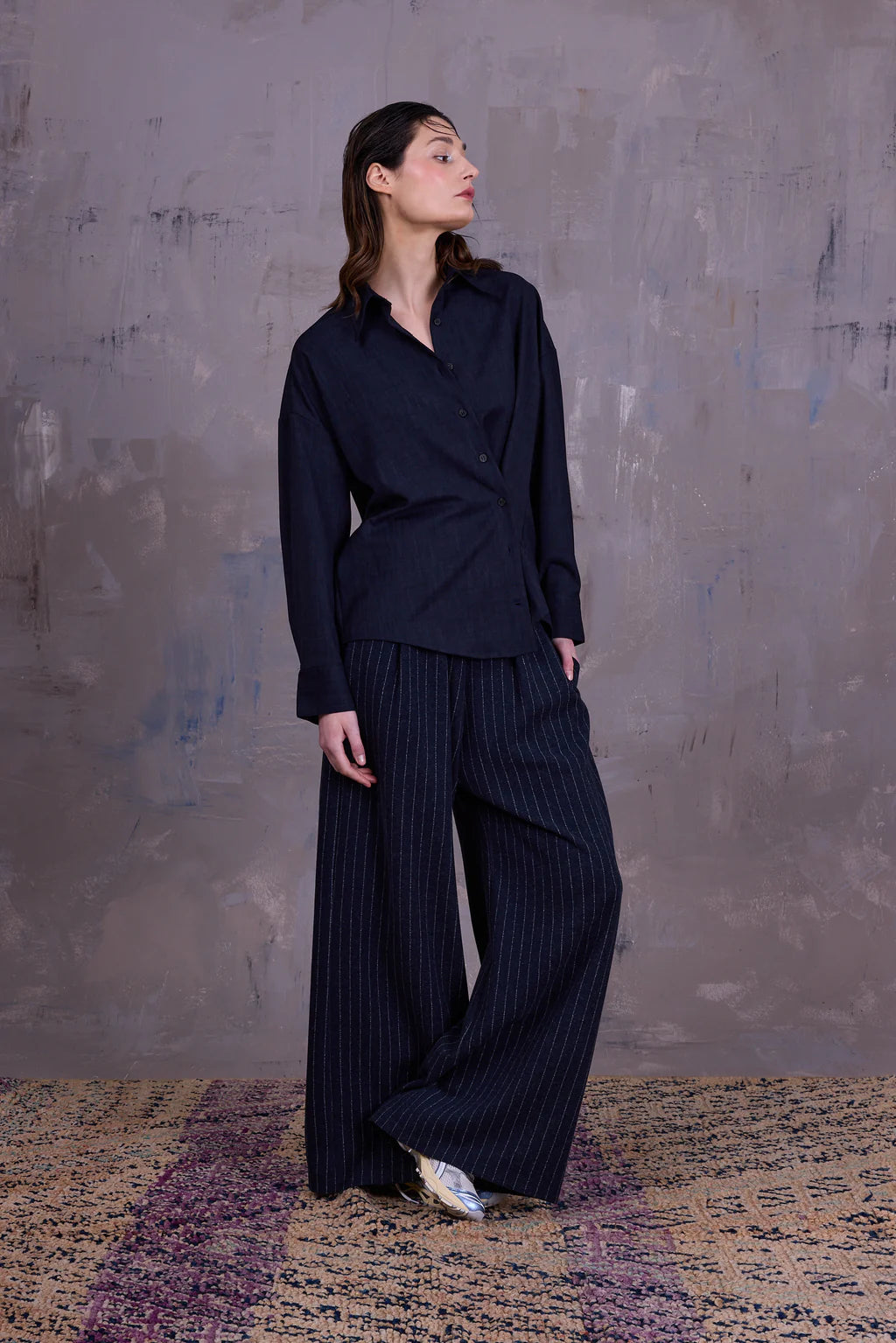 GIA ASYMMETRISCHE BLOUSE