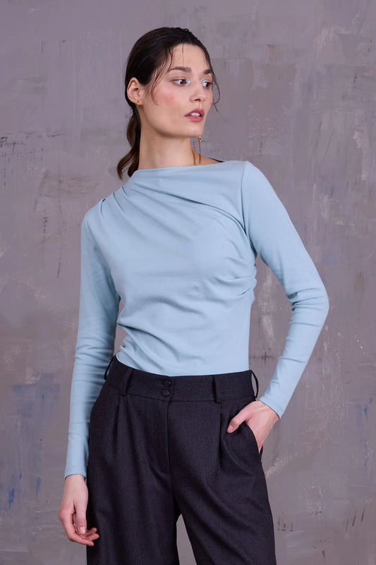 ELAINE T-SHIRT MISTY SAGE