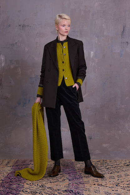 GLENN BLAZER BLACK OLIVE