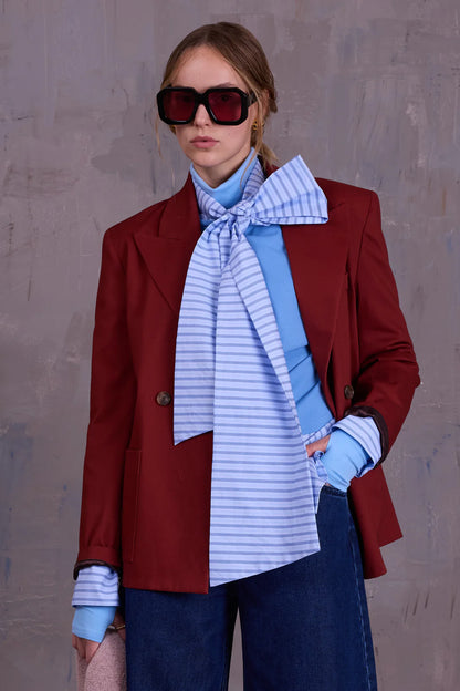 DAVOS BLAZER RED CLAY