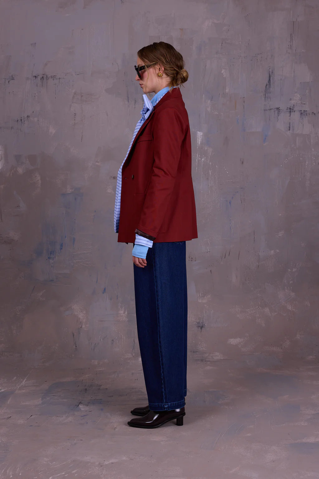 DAVOS BLAZER RED CLAY