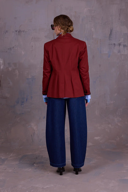 DAVOS BLAZER RED CLAY