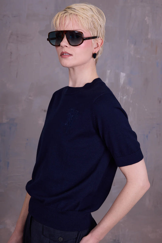 GEESKE TOP DARK NAVY