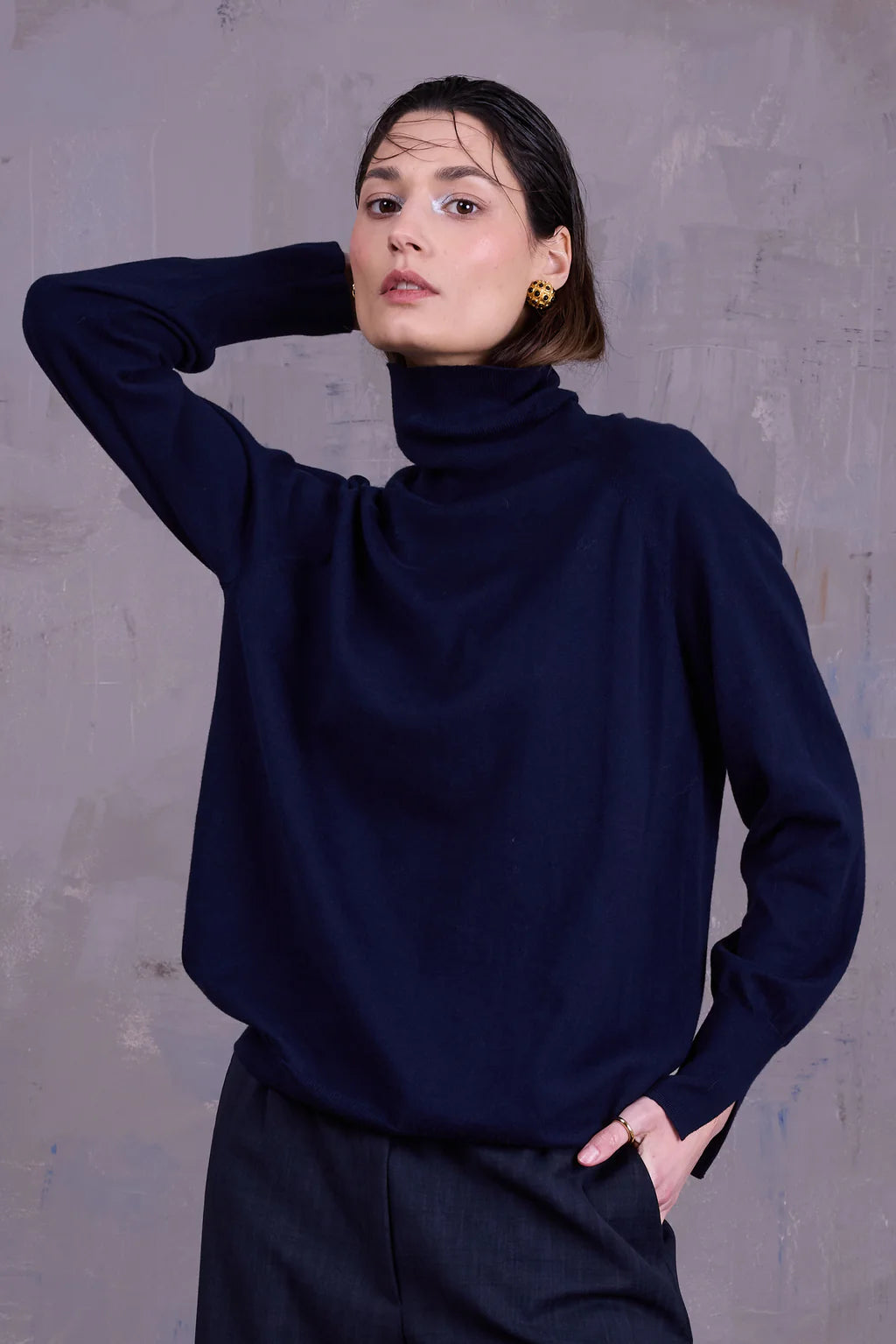 GAETAN ROLKRAAGTRUI DARK NAVY