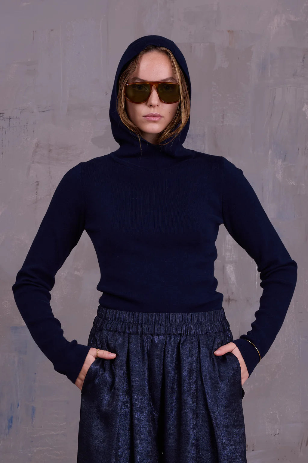 GELANO TRUI MET KAP DARK NAVY