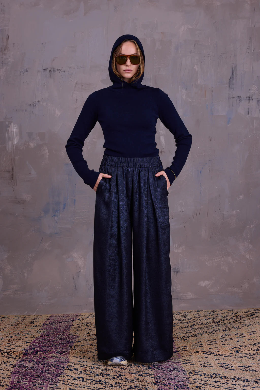 GELANO TRUI MET KAP DARK NAVY