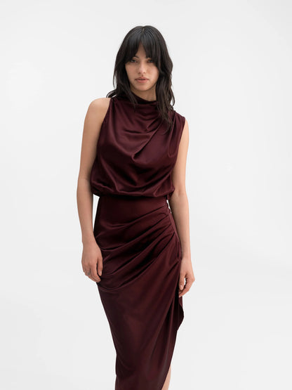 TILDA SATIN DRESS