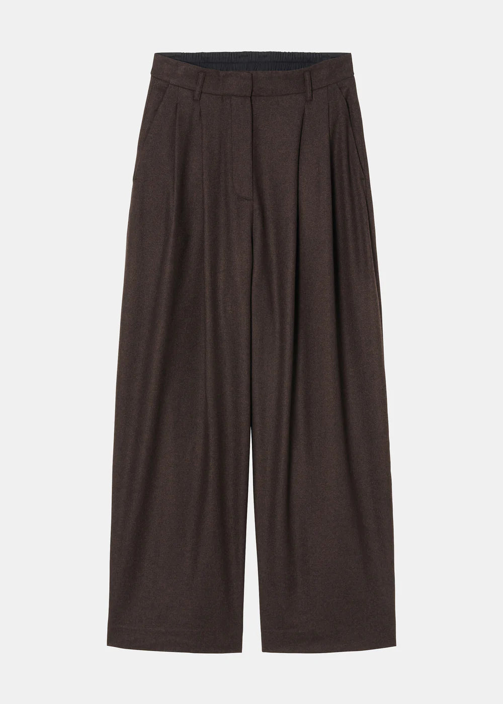 SOFT FLANNEL JADE ELASTIC PANTS