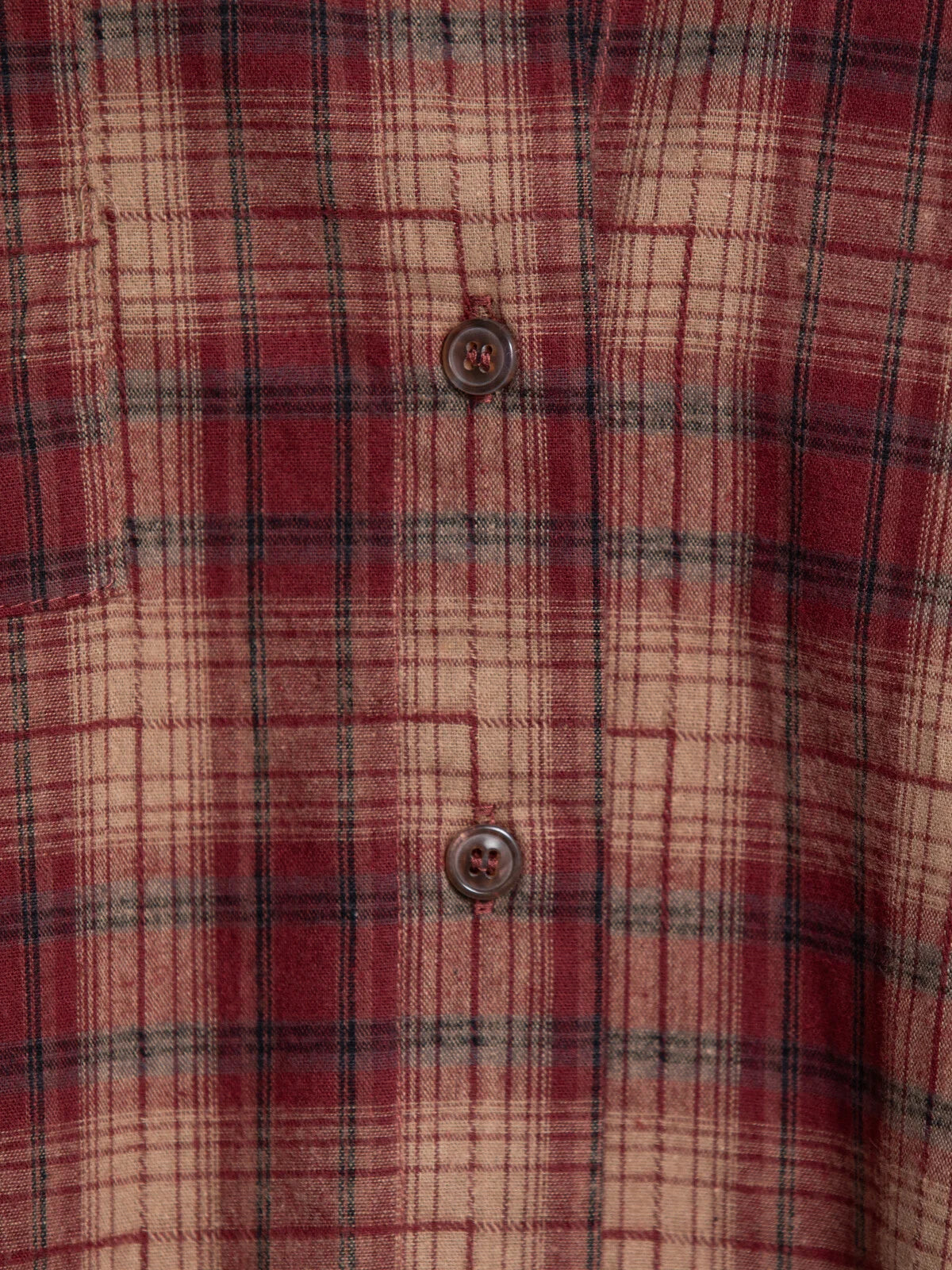 ROGERS FLANNEL JURK - BORDEAUX