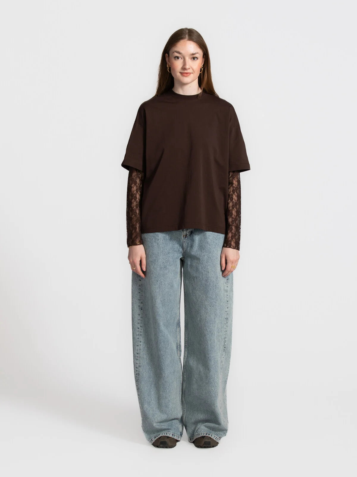 LEONARDO T-SHIRT -  BROWN