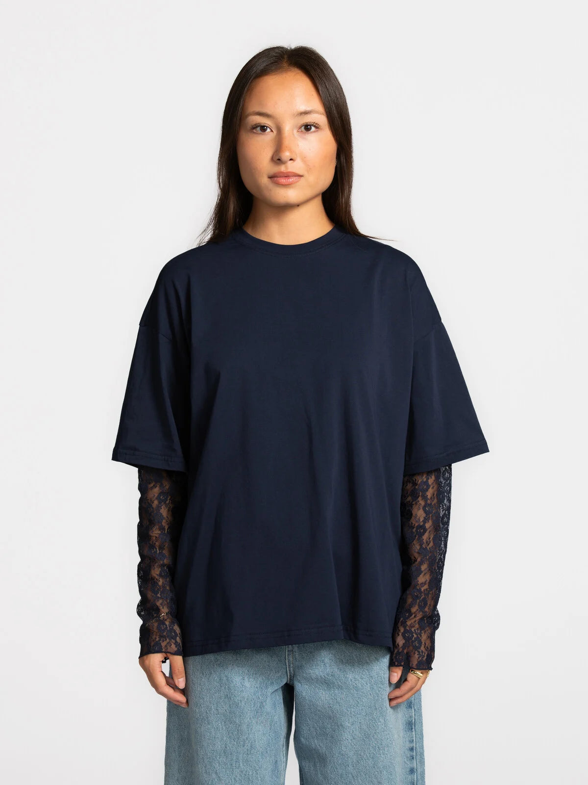 LEONARDO T-SHIRT -  NAVY