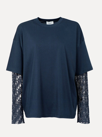 LEONARDO T-SHIRT -  NAVY