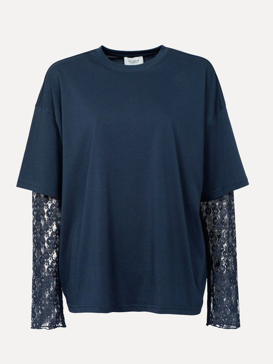 LEONARDO T-SHIRT -  NAVY