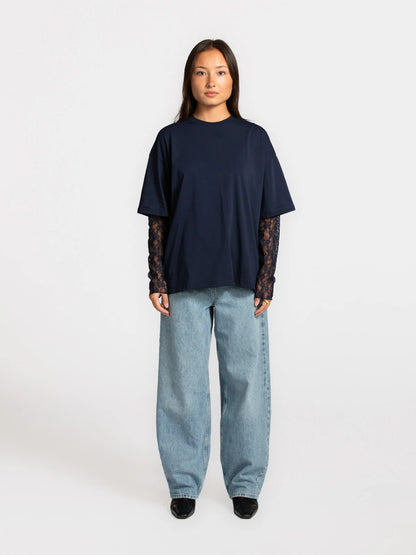 LEONARDO T-SHIRT -  NAVY