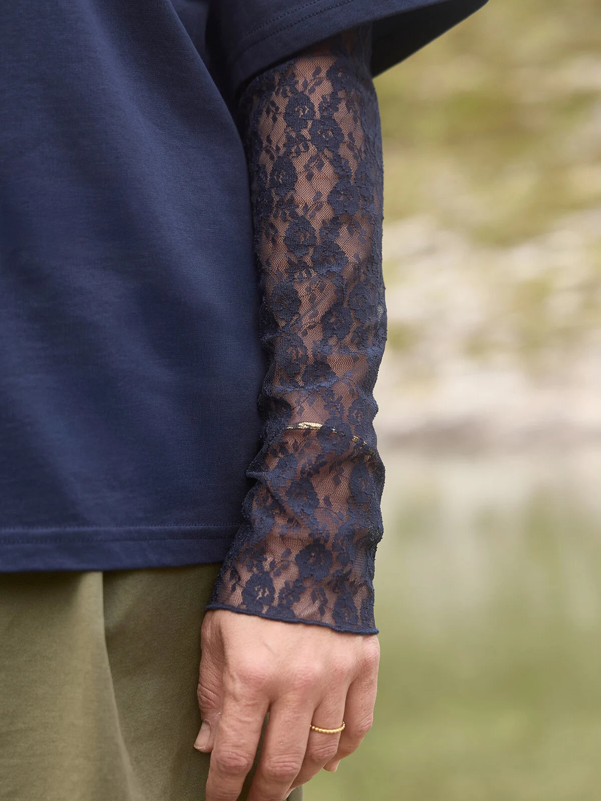 LEONARDO T-SHIRT -  NAVY