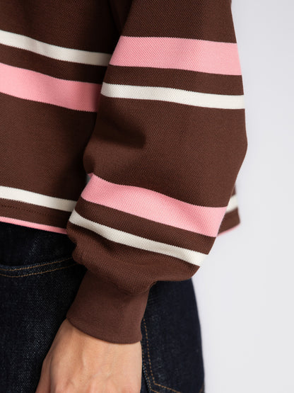 MAXIME LONGSLEEVE T-SHIRT BROWN