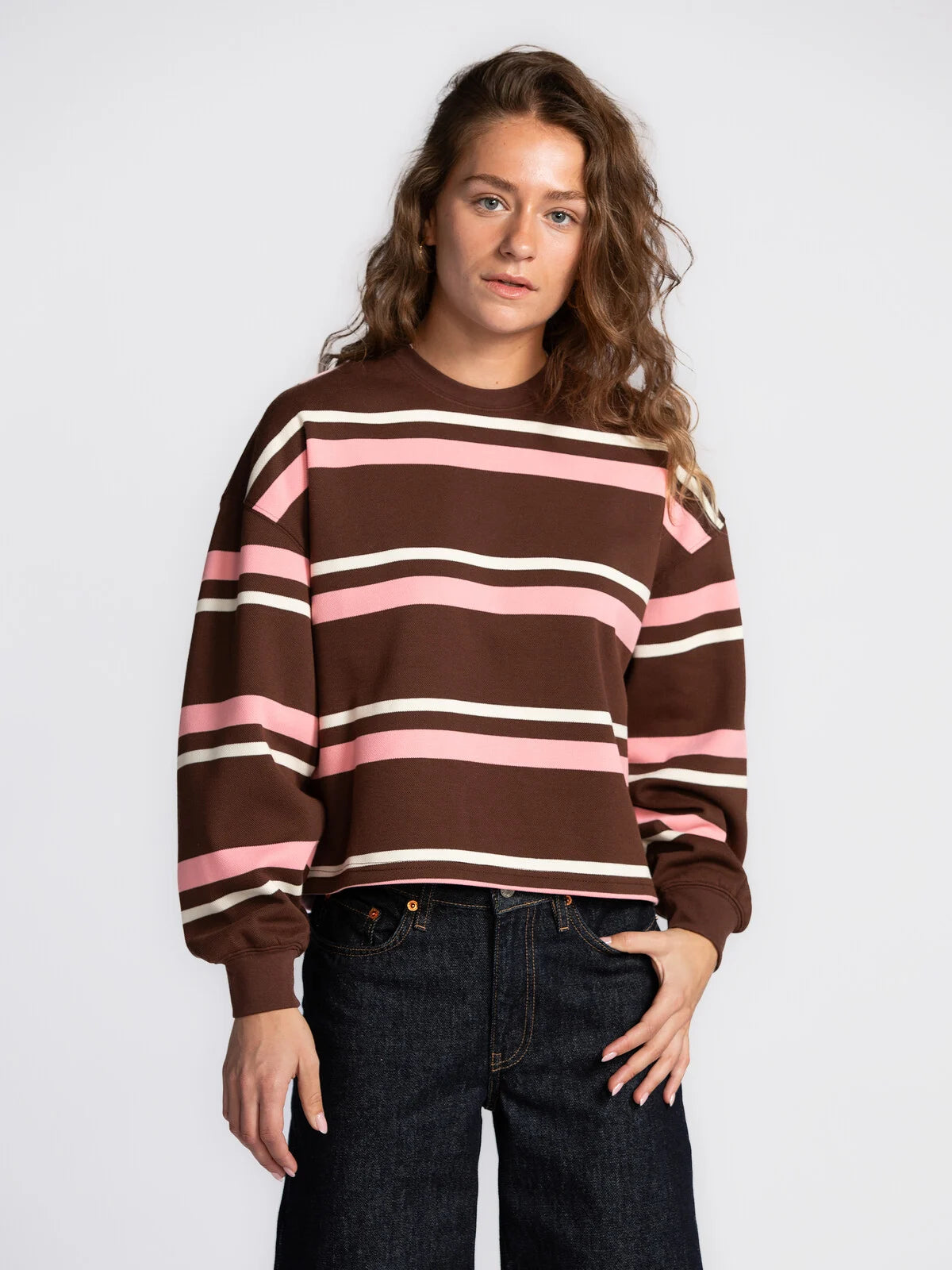 MAXIME LONGSLEEVE T-SHIRT BROWN