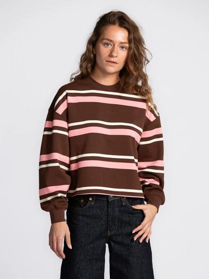 MAXIME LONGSLEEVE T-SHIRT BROWN